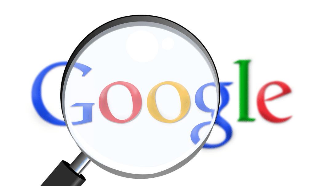 la loupe sur le mot google :comment faire une recherche efficace sur google